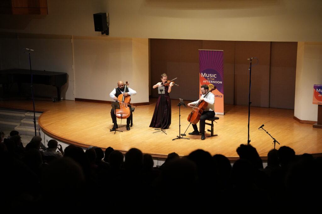 VC2 Cello Duo + Amy HIllis, violin